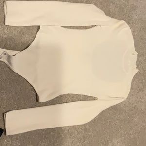 Abercrombie & Fitch Mockneck Bodysuit